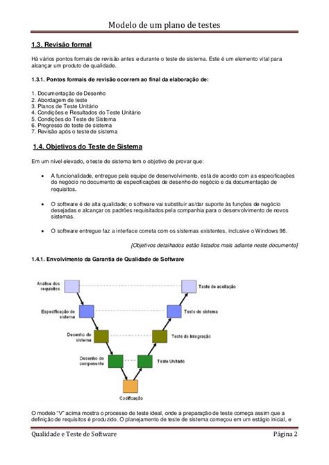 Modelo Plano Detestes