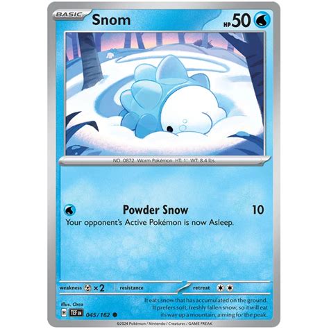 Pokemon Tcg Temporal Forces Snom Frosmoth Shopee Philippines