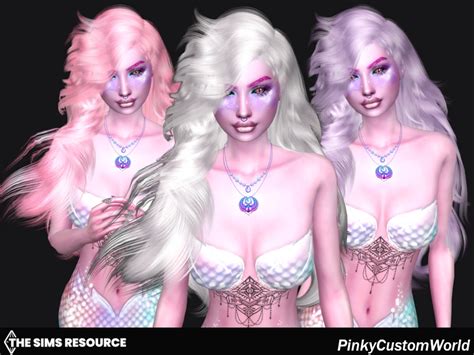 The Sims Resource Bonus Retexture Of Ariel Hair By S Club