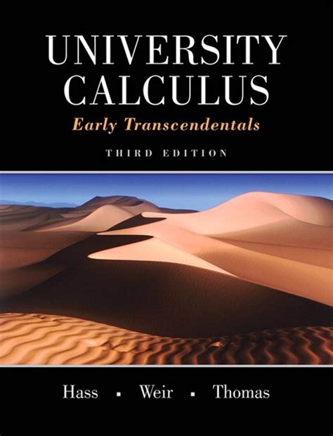 Thomas Early Transcendentals 14th Edition