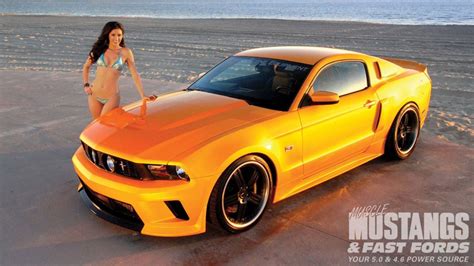 68 Ford Mustang Wallpaper With Girls