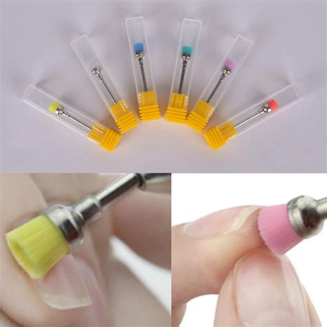 Pcs Nail Drill Brush Electric Machine Files Professional Manicure Nail