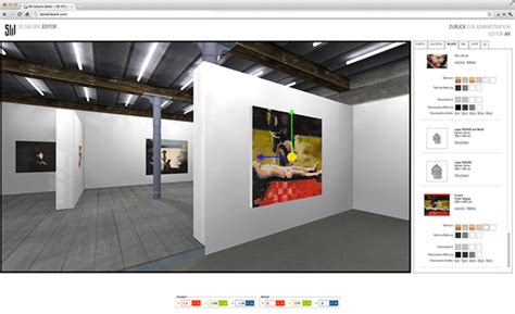 Virtual 3D Art Gallery of Queen Anne Spinnerei Leipzig on Behance