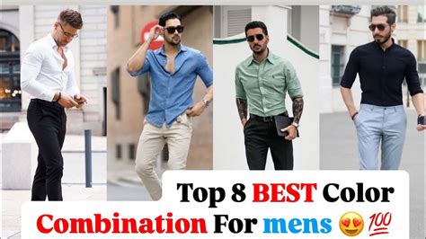 Top Best Color Combination For Formal Men S Clothes Best