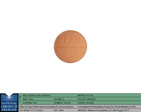 Pill Identification Images Of Clonidine Hydrochloride Size Shape