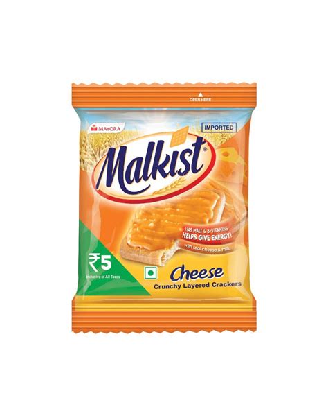 Malkist Cheese Crunchy Layered Crackers - Pack of 30 : Amazon.in ...