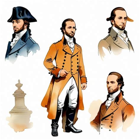 Premium Vector Hamilton Vector Set White Background Isolated A High