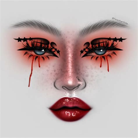 Bad girl makeup Halloween makeup in 2022 | Red eye makeup, Anime eye ...