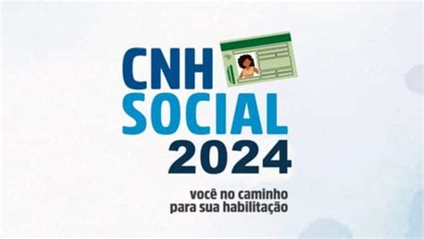 Cnh Social Ter Mais De Mil Vagas Saiba Como Se Inscrever E