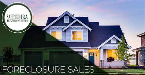FORECLOSURE SALES | Safe IRA Real Estate Investing