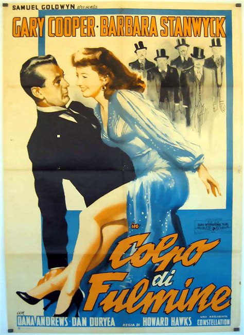 Colpo Di Fulmine Movie Poster Ball Of Fire Movie Poster