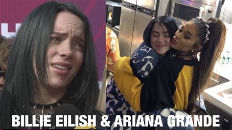 Ariana Grande And Billie Eilish Moments Youtube