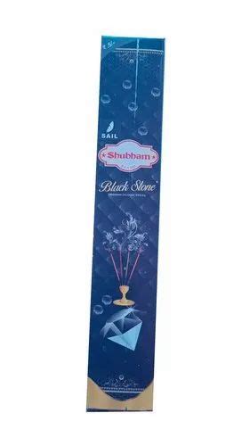 Bamboo And Charcoal Sail Shubham Black Stone Premium Incense Sticks