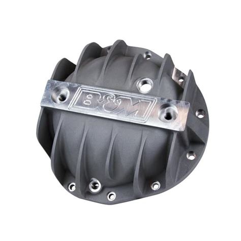 B M 70504 Cast Aluminum Differential Cover For GM 8 875 Truck