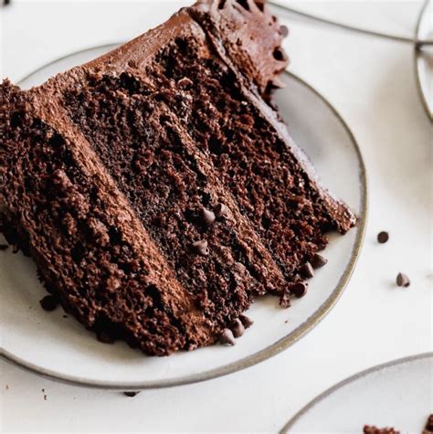 Triple Chocolate Layer Cake Recipe The Feedfeed