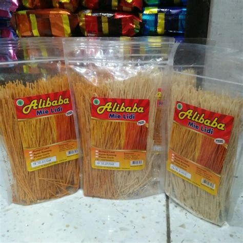 Jual Mie Lidi Pedas Gurih 170g Lilidian Cemialan Jadul Nyenyerean