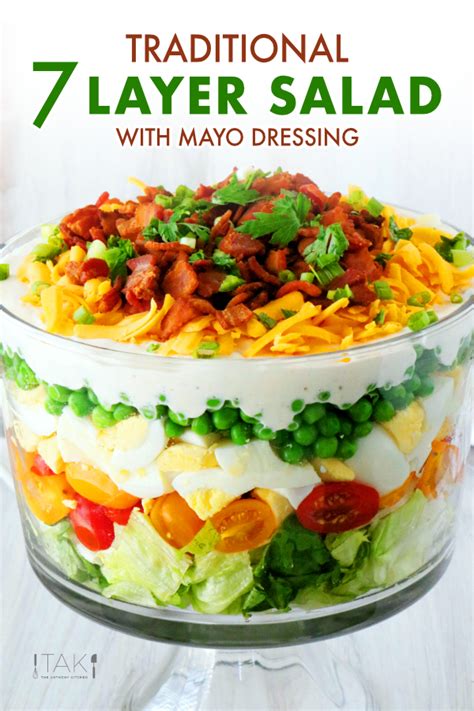 Seven layer salad – Artofit