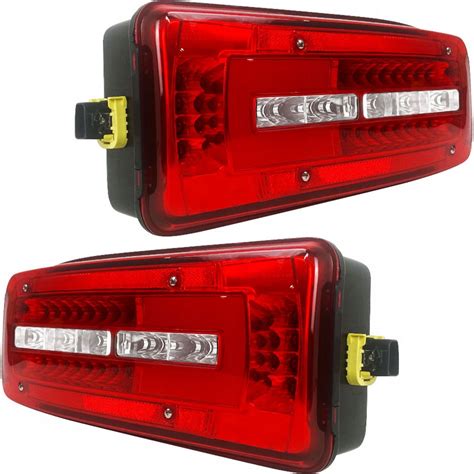 LAMPA ZESPOLONA TYLNA Z PODŚWIETLENIEM TABLICY DAF LF CF XF106 KOMPLET