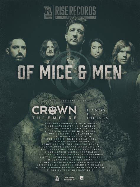 Of Mice Men Announce Tour Support ALTCORNER