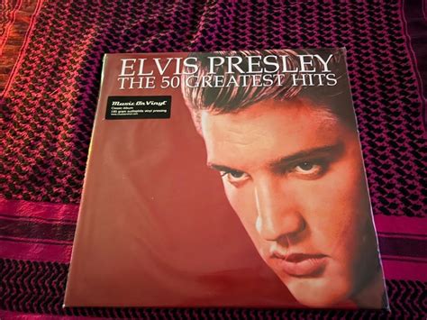 Elvis Presley The 50 Greates Hits Vinylkoll