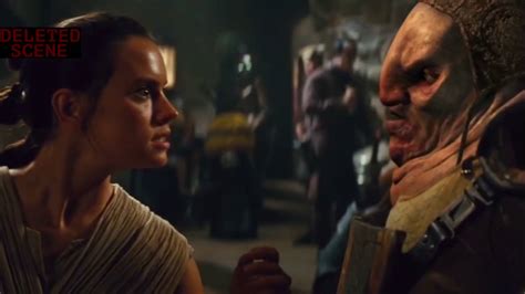 Star Wars The Force Awakens Unkar Plutt Deleted Scene Youtube