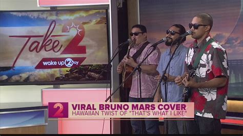 Hawaiian Bruno Mars cover goes viral - YouTube