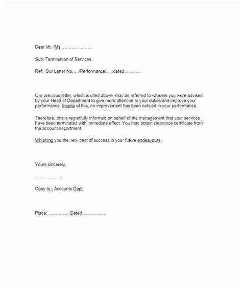 Client Termination Letter Template Latter Example Template