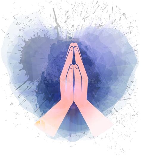 Prayer Hands Stock Illustration Illustration Of Hand 60116195