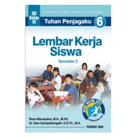 Jual Lks Pendidikan Agama Kristen Dan Budi Pekerti Tuhan Penjagaku Sd