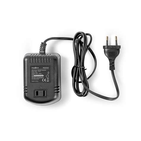 Stromwandler Netzstromversorgung 230 V AC 50 Hz 65 W Euro Schwarz