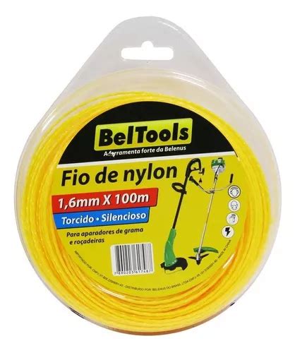 Fio De Nylon Torcido Ro Adeira Mm X M Beltools Parcelamento Sem Juros