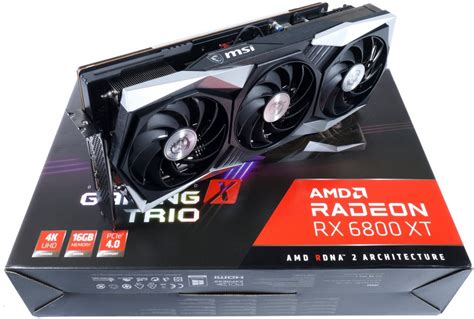 MSI Radeon RX 6800 XT GAMING X TRIO 16G Agrotendencia Tv