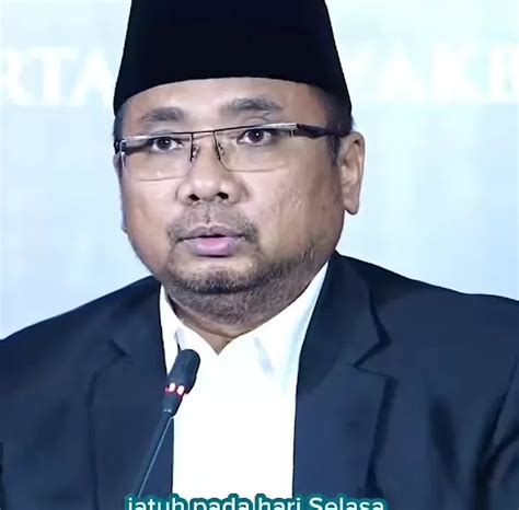 Kementerian Agama Ri Umumkan Hasil Sidang Isbat Tentang Tanggal