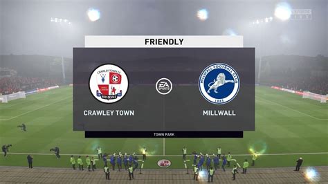 Fifa Crawley Town Vs Millwall England Efl Cup