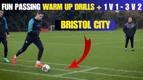 🔰 📢fun Passing Warm Up Drills For Soccer 1 V 1 3 V 2 Youtube