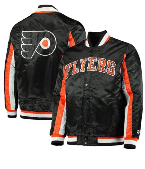 Satin The Ace Philadelphia Flyers Jacket Jackets Masters