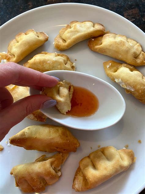 Air Fryer Frozen Cream Cheese Wontons – Melanie Cooks