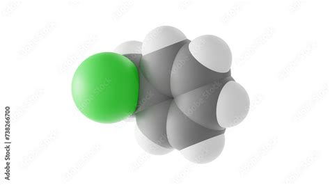 Benzyl Chloride Molecule Reactive Organochlorine Compound Molecular