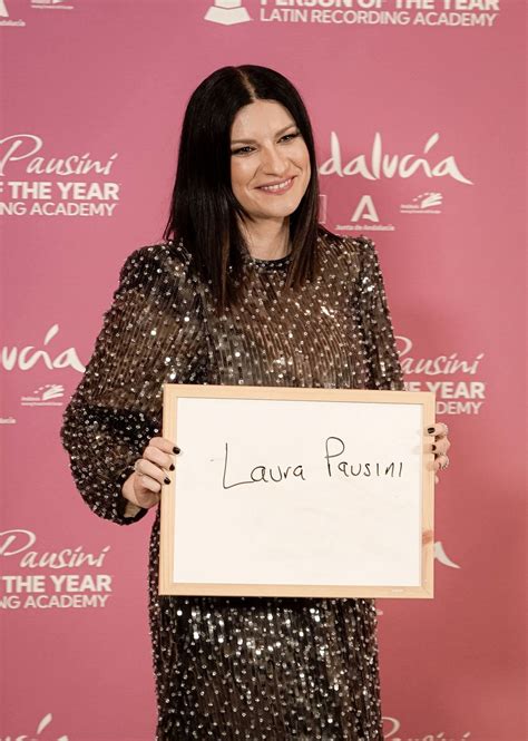LAURA PAUSINI at 24th Annual Latin Grammy Awards in Seville 11/16/2023