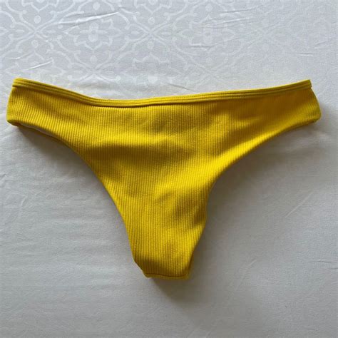 Yellow Bikini Bottom Women S Fashion Swimwear Bikinis Swimsuits On