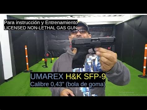 Umarex Pistola H K Sfp Calibre Bola De Goma Colombia Youtube