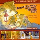 Kannst du nicht schlafen kleiner Bär Buch u Spiel Set