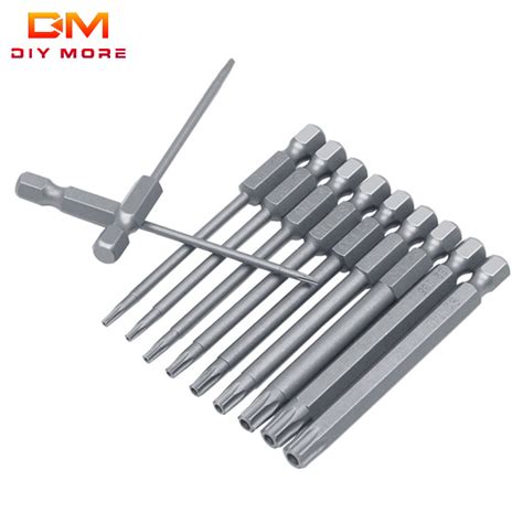 Diymore 12 Pieces Hexagonal Screwdriver Bit Set 1 4 Inch Hexagonal