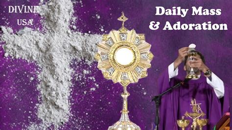 Live Mar 23 2023 Holy Mass And Adoration Divine Usa Youtube