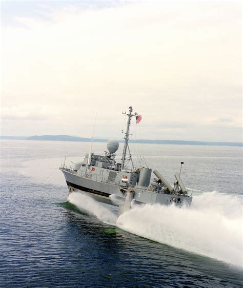 An Aerial Port Quarter View Of The Pegasus Class Patrol Hydrofoil