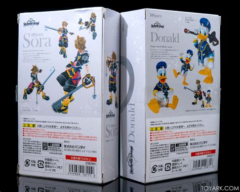 Sh Figuarts Donald Duck And Sora From Kingdom Hearts In Hand The