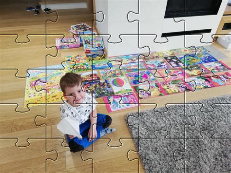 Turniej układania puzzli Zespół Szkolno Przedszkolny nr 11 w Rzeszowie