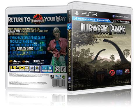 Jurassic Park Operation Genesis 3d Cover Art By Kingza123 On Deviantart