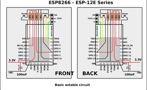 Esp8266 12e Pinout Schematic Circuit Diagram Nodemcu Schematic Riset