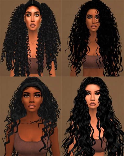 Spectacular Sims 4 Black Hairstyles Cc Super Easy For Straight Hair ...